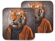 Набор подставок под стаканы Lefard Тигр 2 шт. 924-627