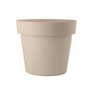 Горшок пластиковый пластик Мелроуз 50 см круглый мокко 50 л Sanja IPPI