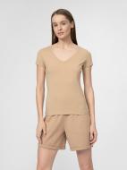 Футболка 4F 4FSS22TTSHF152-83S р.XL бежевый