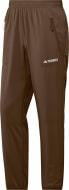 Брюки Adidas MT WINDFL PT KH2530 р. S коричневый