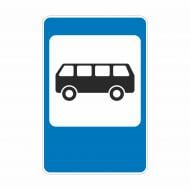 Знак дорожній GIS UKRAINE 5.45.1 Пункт зупинки автобуса (900х600) ДСТУ