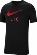 Футболка Nike LFC M NK SWOOSH CLUB TEE DB4816-010 р.XL черный