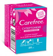 Прокладки щоденні Carefree СуперТонкі Fresh scent mini 20 шт.