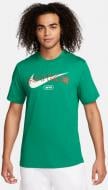 Футболка Nike M NSW TEE CLUB SSNL HBR FV5711-365 р.S зеленый