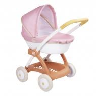 Коляска для ляльок Smoby Baby Nurse Теракотова пудра з кошиком 7600254124