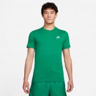 Футболка Nike M NSW CLUB TEE AR4997-365 р.XL зеленый