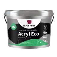 Фарба інтер'єрна акрилова Bayris ACRYL ECO мат білий 14 кг