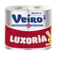 Туалетний папір Veiro Luxoria тришаровий 4 шт. Туалетний папір Veiro Luxoria тришаровий 4 шт.