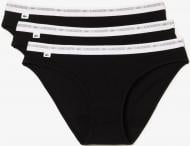 Набір трусів жіночі Lacoste Stretch Cotton Briefs (3 шт) 8F1338_031 XL чорний