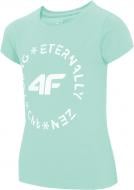 Футболка 4F HJL21-JTSD005B-47S м'ятний Футболка 4F HJL21-JTSD005B-47S м'ятний