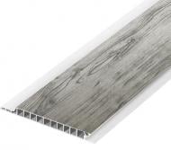 Панель ПВХ Decomax UP дуб білений 7x100x3000 мм (0,3 кв.м)