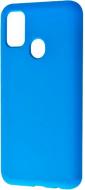 Чехол-накладка WAVE Full Silicone Cover Samsung Galaxy A21s cиний