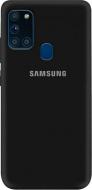Чехол-накладка WAVE Full Silicone Cover Samsung Galaxy A21s черный