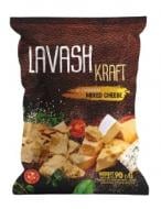 Снеки LAVASH KRAFT зі смаком мікс сирів 90 г