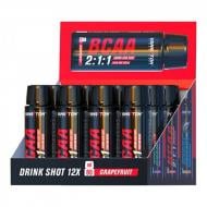 Амінокислотна суміш Vansiton ВСАА 2:1:1 drink shot box №12 грейпфрутовий 3000 мг