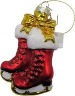 Підвіска YANCHENG BUYU скляна коньки JF0230661 11 см червоний