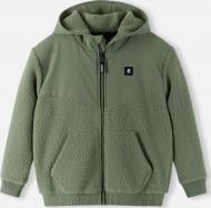 Кардиган унисекс Reima Samota р.140 темно-зеленый 5200267A-8920