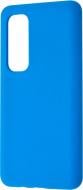 Чехол WAVE Full Silicone Cover синий для Xiaomi Mi Note 10 Lite