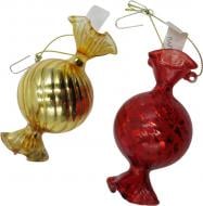 Підвіска YANCHENG BUYU скляна цукерка кругла JF0244731/244734 10 см в асортименті