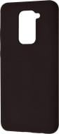 Чехол WAVE Full Silicone Cover черный для Xiaomi Redmi Note 9
