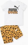 Комплект детской одежды Puma ESS+ PUMA MATES INFANTS SET 67423402 р.98 коричневый