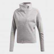 Джемпер Adidas W HTR Jkt CZ2914 р. L серый