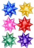 Бантик разноцветный 15078