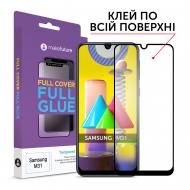 Защитное стекло MakeFuture Full Cover Full Glue для Samsung M31 (MGF-SM31)