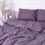 Комплект постельного белья Satin Stripe 30-0011 Gray 143х210 см серый MirSon