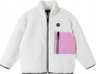 Кардиган для девочки Reima Turilas р.128 белый 5200364A-0110