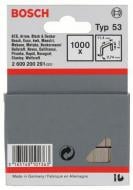 Скобы для ручного степлера Bosch 4 мм тип Т53 1000 шт. 2609200291