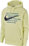 Джемпер Nike M NSW SWOOSH HOODIE PO FT CZ6651-335 р. M зеленый
