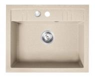 Мийка для кухні Ferro Mezzo II 58x48 см пісок (DRGM1/48/58SA)