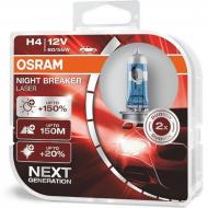 Автолампа галогенна Osram Night Breaker Laser next generation +150% H4 60/55 Вт 2 шт. (4052899991699)