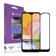 Защитное стекло MakeFuture Full Cover Full Glue для Samsung A01 (MGF-SA01)