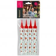 Свечи для торта Холодный фонтан Maxsem 4 шт.