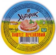 Паштет печінковий Хуторок 100 г (4823127308530)