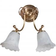 Бра Фабрика Світла Подруга НББ 212-2х60-023 2x60 Вт E27 бронза