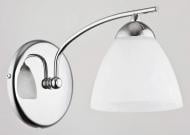 Бра ALFA AJAX NEW 1x60 Вт E27 хром/белый