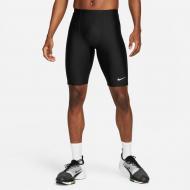 Лосины Nike M NK DF FAST HALF TIGHT DM4727-010 р.M черный