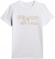 Футболка 4F TSHIRT M3035 4FWSS26TTSHM3035-10S р.M белый