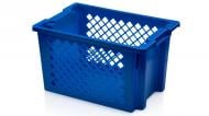 Ящик для хранения BAplast SN64/35 вкладываемый перфорированный универсальный 600х400х350 мм синий (971090)