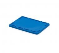 Крышка для ящика BAplast EB 400х300x30 мм голубая