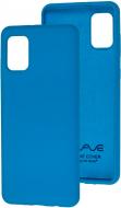Чехол-накладка WAVE Full Silicone Cover Samsung Galaxy A31 (A315) синий