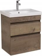 УЦЕНКА! Тумба подвесная Aqua Rodos Винтаж аликанте 60 см с умывальником Frame (УЦ №100)