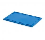 Крышка для ящика BAplast EB 600х400x30 мм голубая