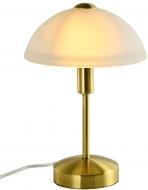 ВИТРИНА! Настольная лампа Accento lighting Riviera 1x60 Вт E14 золото ALPL-PLT422C