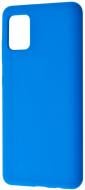 Чохол WAVE Full Silicone Cover Samsung Galaxy A51 (A515) cиній Чохол WAVE Full Silicone Cover Samsung Galaxy A51 (A515) cиній