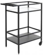 Тележка Unique Furniture BRONCO 850x700x420 мм черный прозрачный 48420600