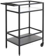 Візок Unique Furniture BRONCO 850x700x420 мм чорний прозорий 48420600
